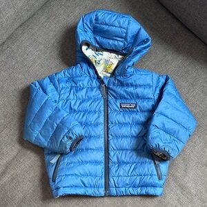 Patagonia toddler reversible puffer jacket